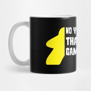 No Yellow Meeples Is Serious Game Flaw Board Gamer Tabletop Mug